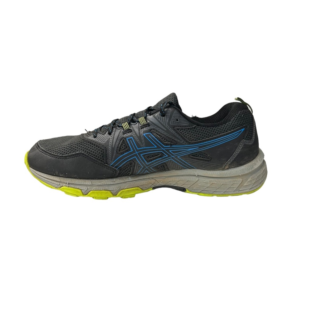Asics Mens Gel Venture 8 1011A824 Black Blue Running Shoes Sneakers Size 10 - Picture 8 of 13